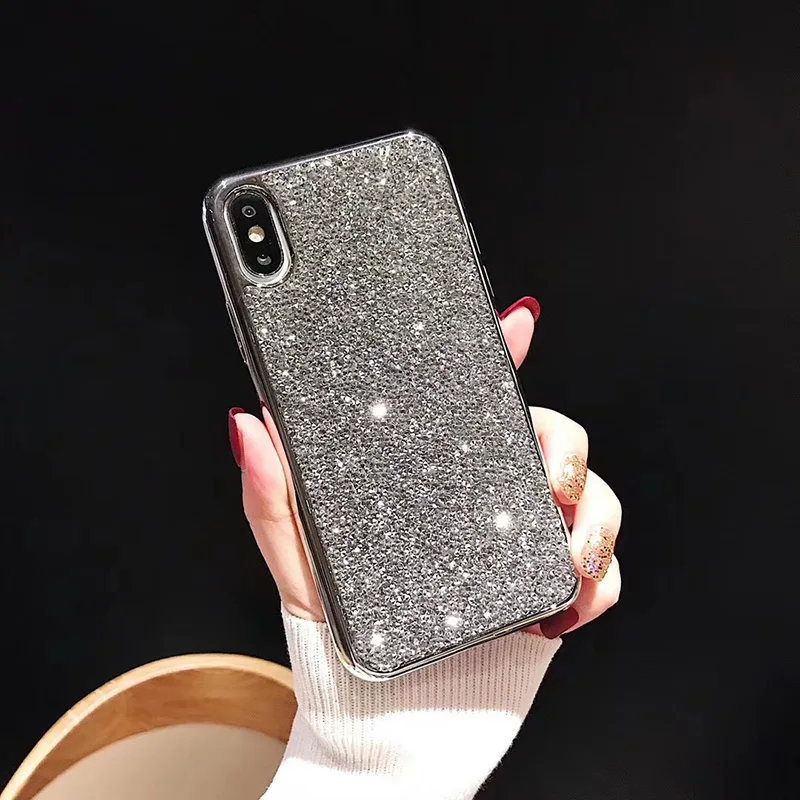 Easterm роскошный полный алмазный блестящий чехол для iPhone 6 6P 7P X 8 8Plus чехол XR XS MAX
