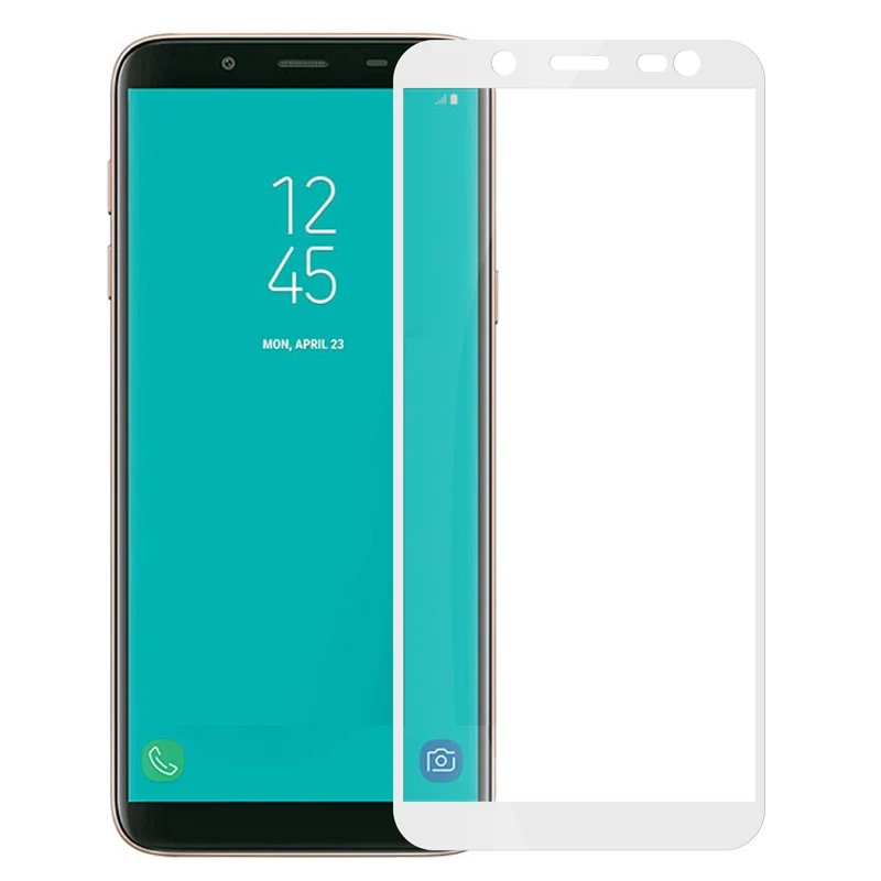 3D закаленное стекло для Samsung Galaxy J8 2018 Полное покрытие экрана Взрывозащищенная