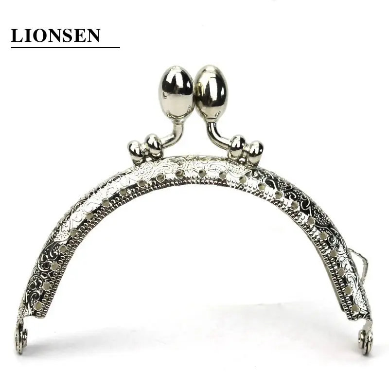 LIONSEN 8 5 см в стиле ретро приблизительно для сумки клатча с застежкой виде поцелуя