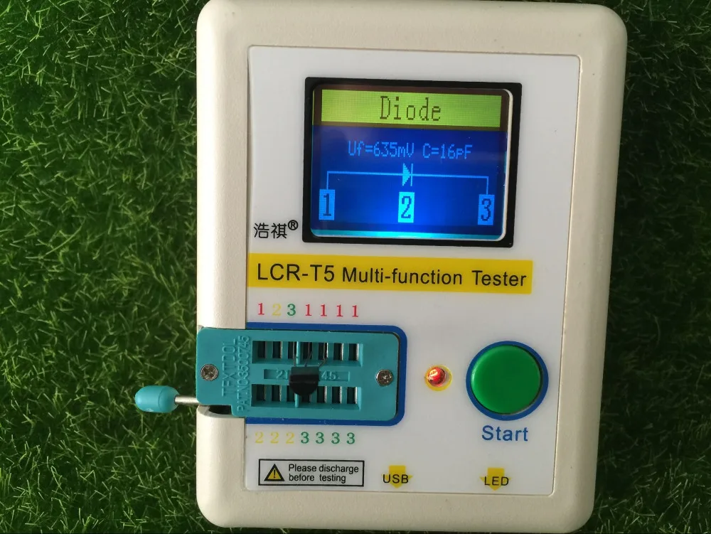 2016 New mega328 Transistor Tester Diode Triode Capacitance ESR Meter Mos + CASE Li ion battery|battery led christmas lights|battery lenovo 3000