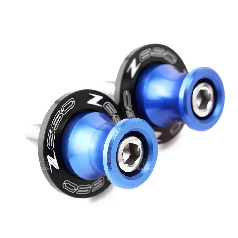 Алюминиевая Подставка для мотоцикла с ЧПУ винты шпули катушки слайдер kawasaki Z650 2017