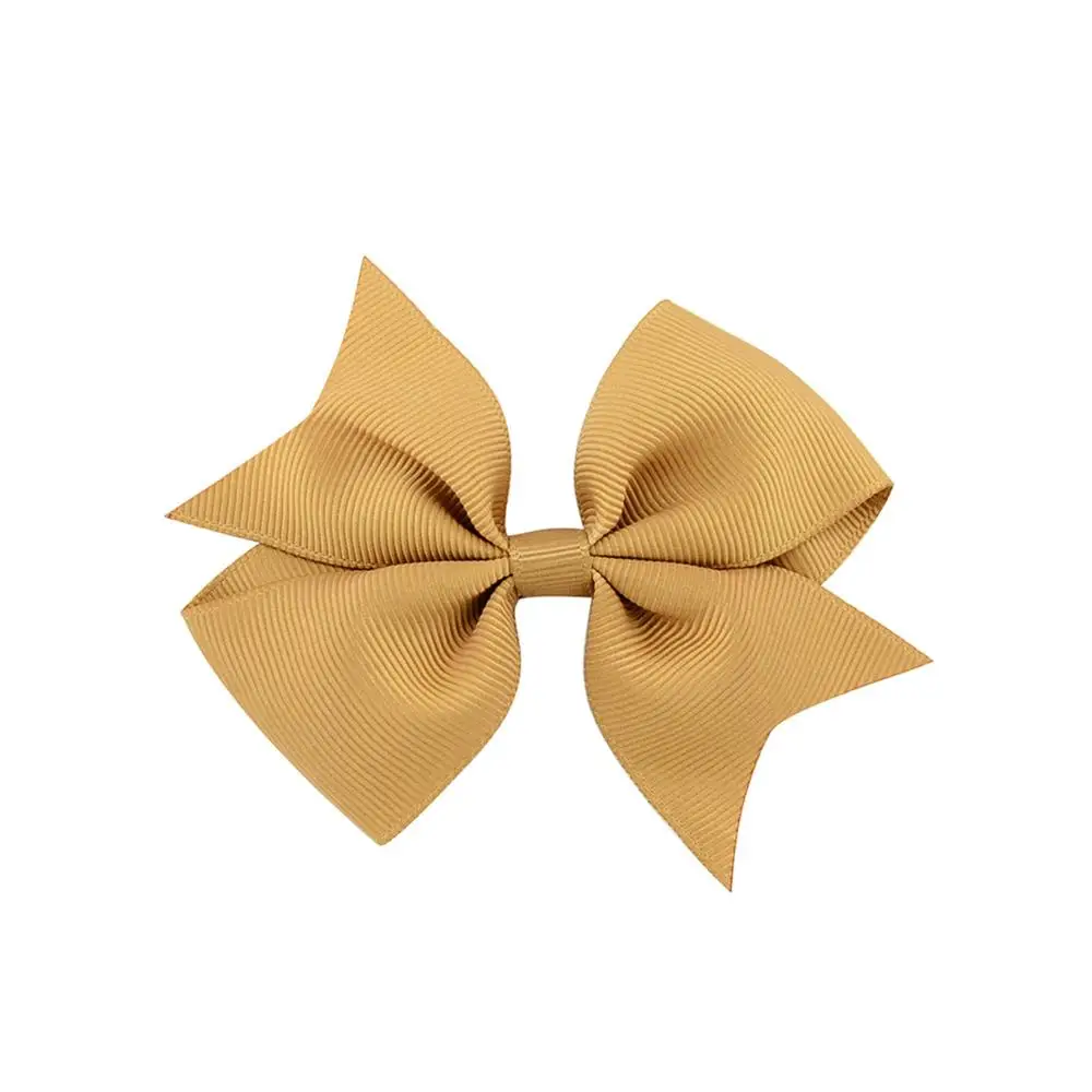 2 1 шт., Детские волосы для девочек, банты, брендовые, модные, бутик, Аллигатор, заколки, корсажная лента, яркие цвета, повязка на голову для девочек, 565 - Цвет: 2