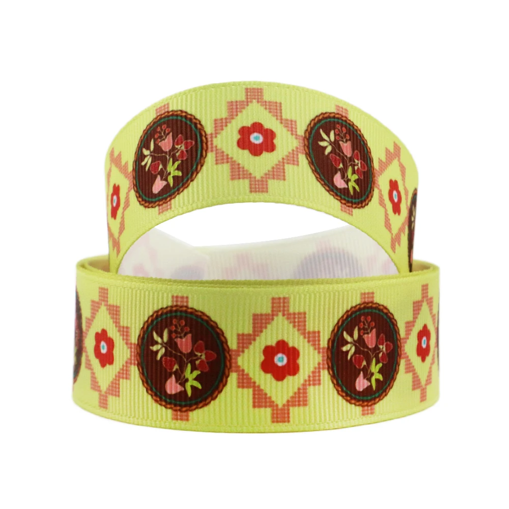 David accessories " 25 мм ко Дню Святого Валентина Полиэстеровая корсажная лента 10yds, сделай сам, ручная работа, упаковка для свадебного подарка, 10Yc3509