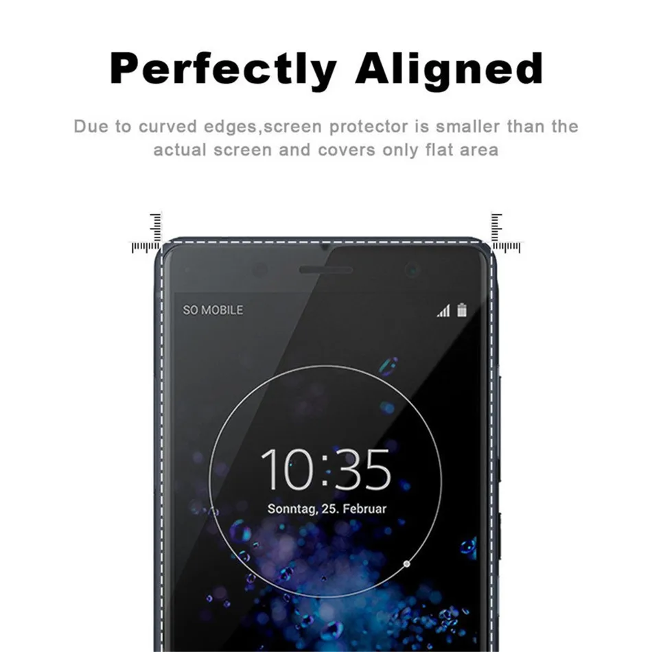 Закаленное Стекло для sony Xperia XA 1 XA1 ультра плюс Экран протектор чехол пленка для sony XZ 1 XA2 защитный Стекло полного покрытия против царапин