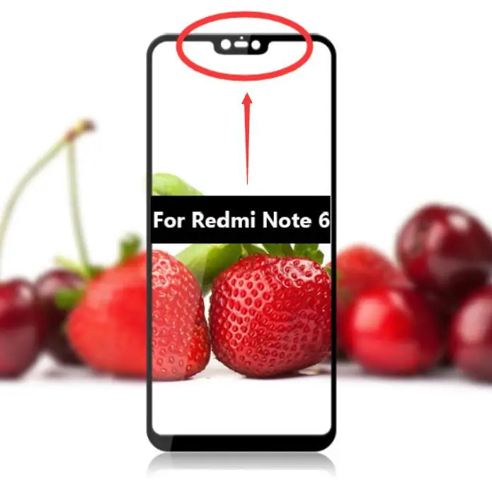 for Redmi Note 6 Mocolo, полностью проклеенное закаленное стекло премиум класса для Xiaomi Redmi Note 6 PRO, полное покрытие, Защита экрана для Redmi Note 5, стеклянная пленка - Цвет: for Redmi Note 6