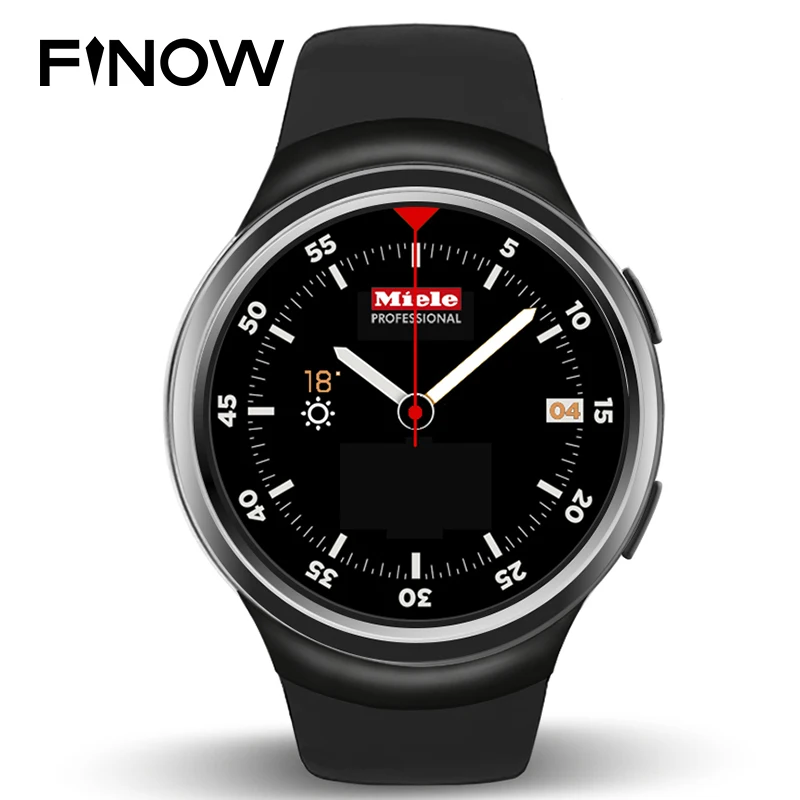 Finow X3 K9 Смарт часы PK Y3 KW18 монитор сердечного ритма wifi 3g поддержка sim карты наручные