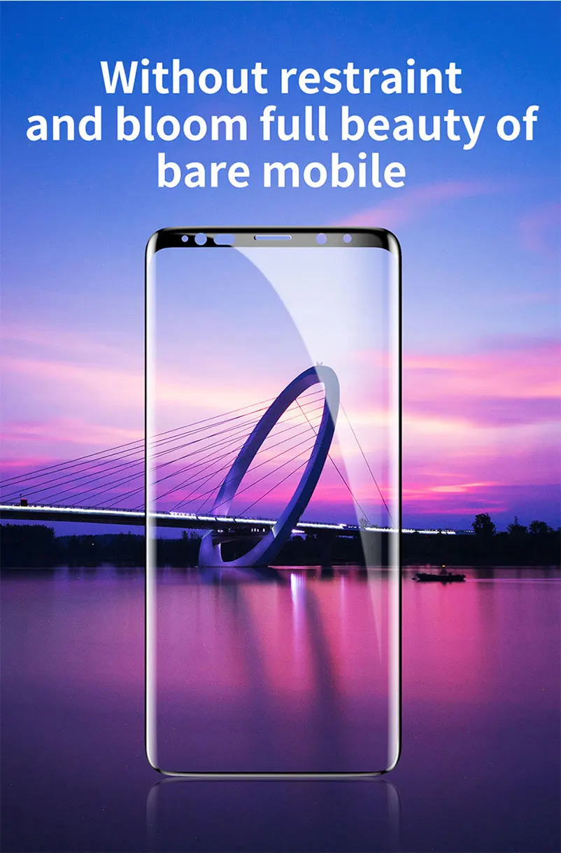 Полное клеевое покрытие из закаленного стекла для samsung galaxy s10 E S9 S8 Plus S7 S6 Edge Note 9 8 изогнутая защитная пленка 6D 10D