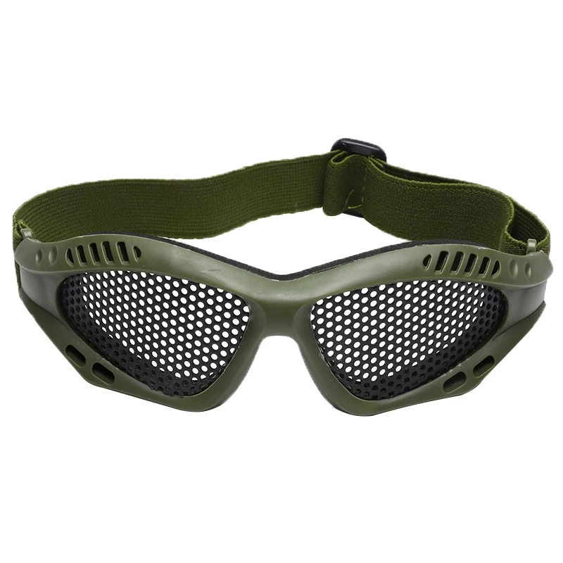 

Eye Protective Safety Tactical Glasses Comfortable Anti Fog With Metal Mesh Shock Resistance Game Protector Goggles Outdoor