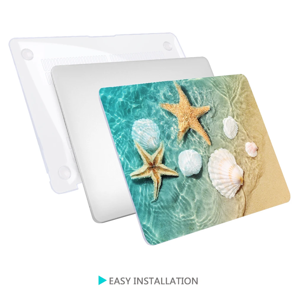 Redlai Starfish Case For Macbook Air Pro Retina 11 12 13 15 16 inch Touch Bar 2020 Laptop Cover MacBook A2179 | Компьютеры и офис