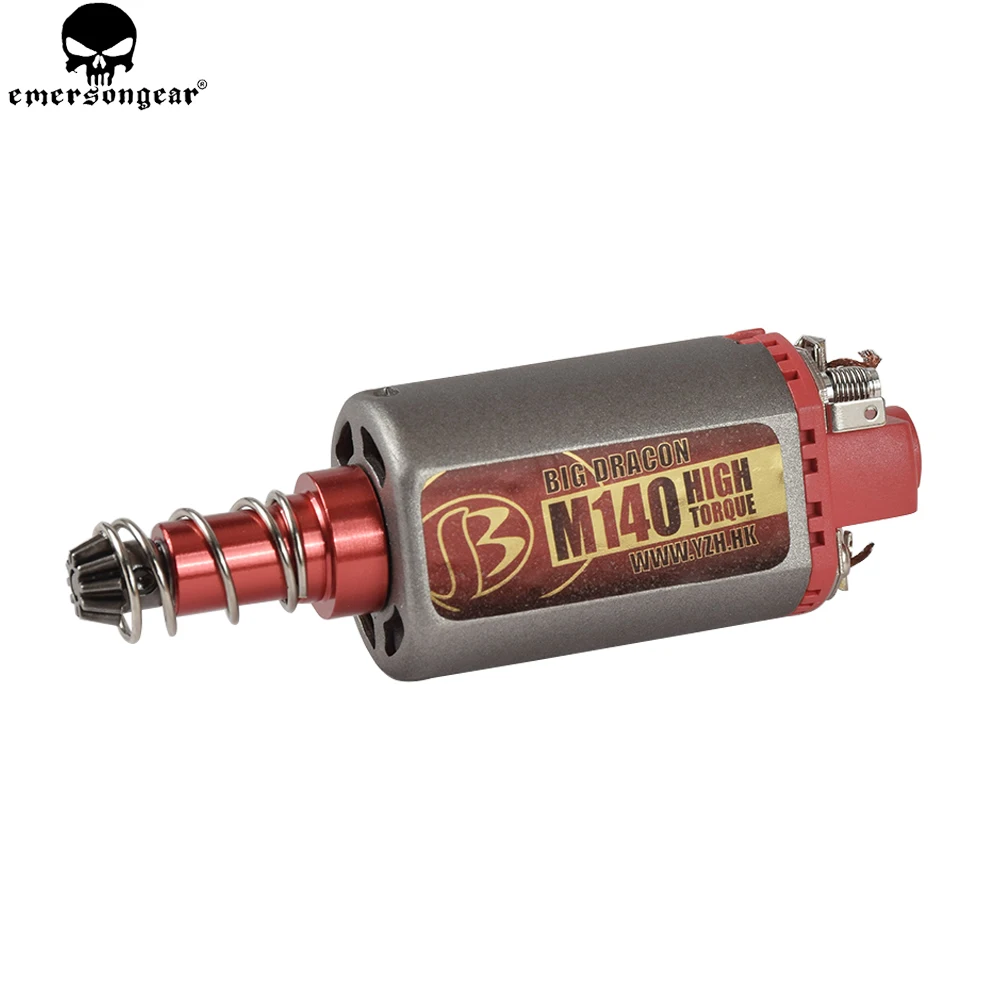 EMERSONGEAR Terminator Ultra Custom M140 High Twist Torque AEG длинная ось двигателя для Airsoft M16/M4/MP5/G3/P90