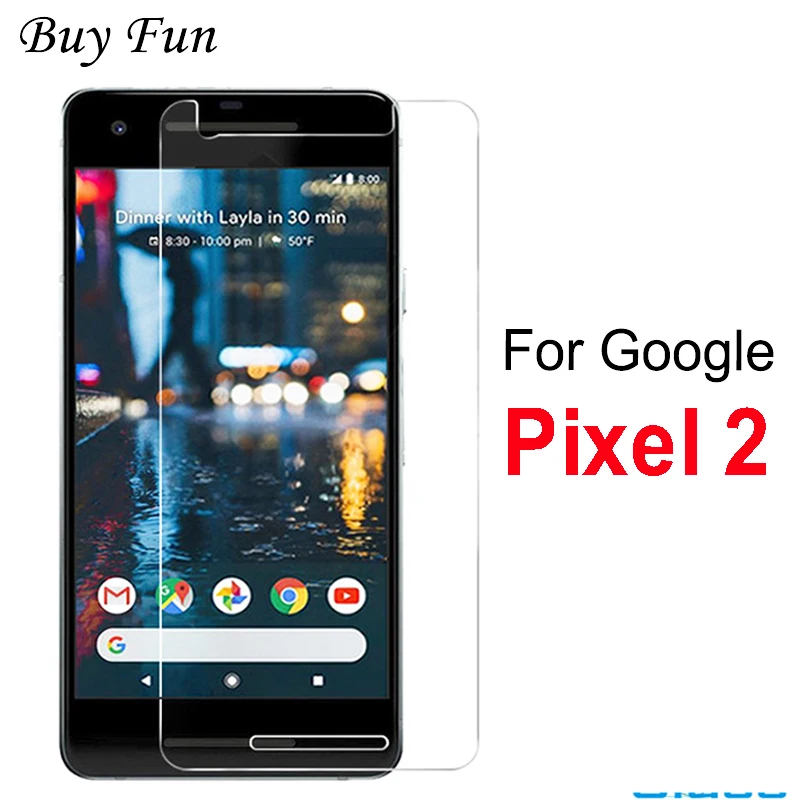 2.5D 9H закаленное стекло для Google Pixel 2 Защита экрана Pixel2 телефона защитная Пленка
