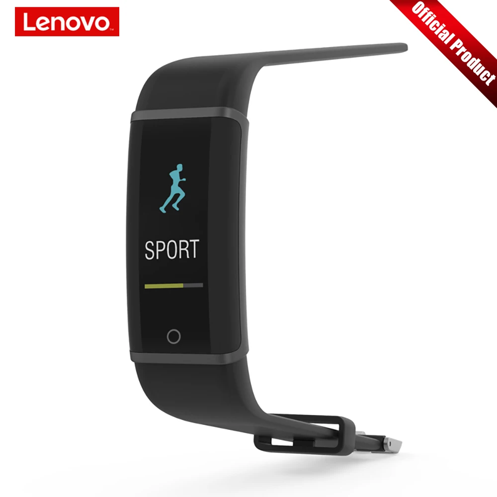 Lenovo Smart Bracelet HX03F IP68 Waterproof Fitness Pedometer Heart Rate Detector Android iOS Tracker | Электроника