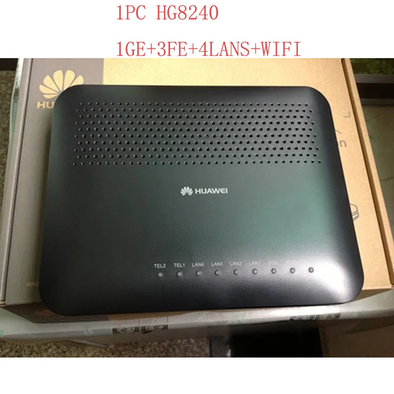 1GE 3FE 4LANS 1WIFI Hua Wei HG8240 GPON ONU 4FE+ 4LAN+ wifi или 1GE+ 3FE+ 4LAN+ wifi для FTTH FTTB FTTX сетевой волоконно-оптический маршрутизатор - Цвет: 1GE 3FE 4LANS 1WIFI
