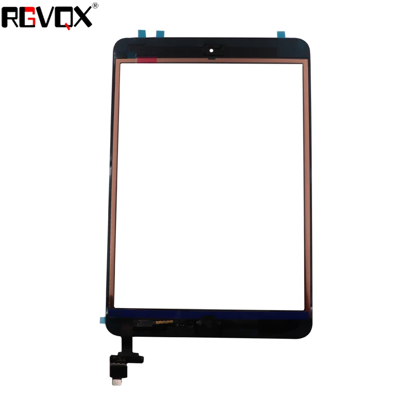 Для iPad Mini 1 A1432 A1454 A1455 Mini 2 A1489 A1490 A1491 mini1 mini2 сенсорный экран TP IC с домашней кнопкой клей