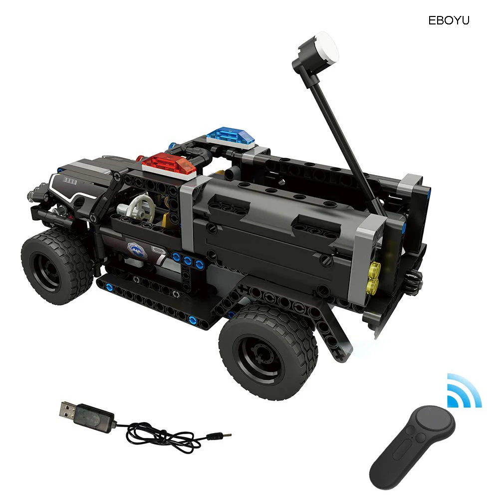 DIY RC грузовик специальный автомобиль 2 4G пульт дистанционного управления модель