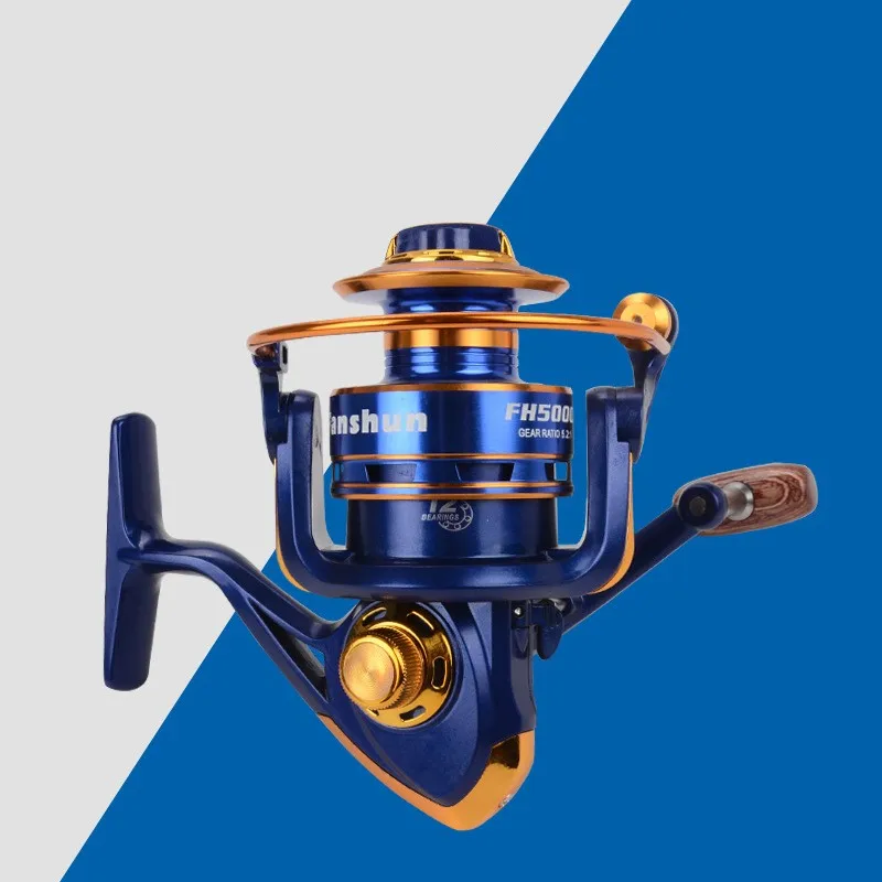 Battlesea 13+1BB Spinning Fishing Reel Metal XS1000-7000 Series Tackle | Спорт и развлечения