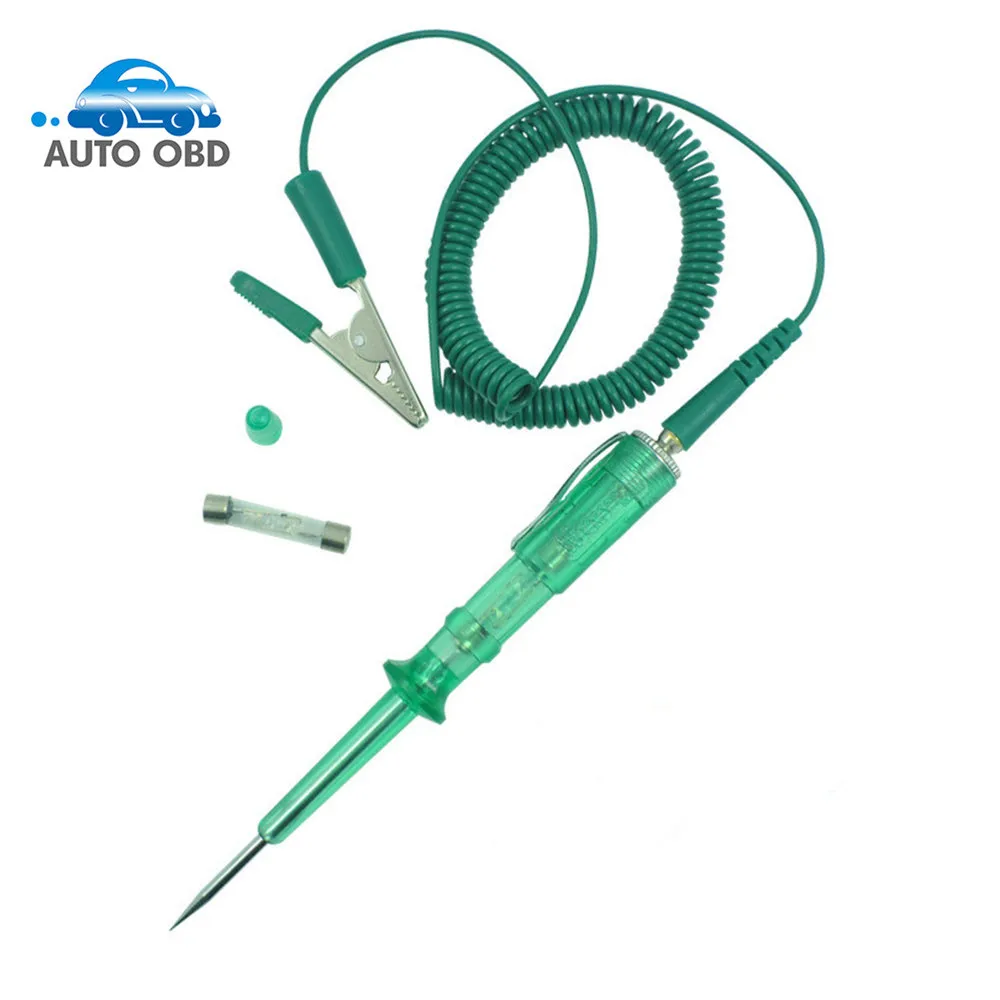 Тестер цепи автомобиля с источником питания от постоянного тока 6 в 12 В 24