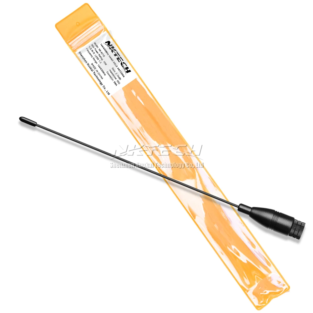 NKTECH sma-мужская антенна Dual Band для TYT MD-380 MD-390 gps MD-UV380 MD-UV390 TH-UV8000D TH-UV3R UV8000E Retevis RT82 RT3 GT-77S