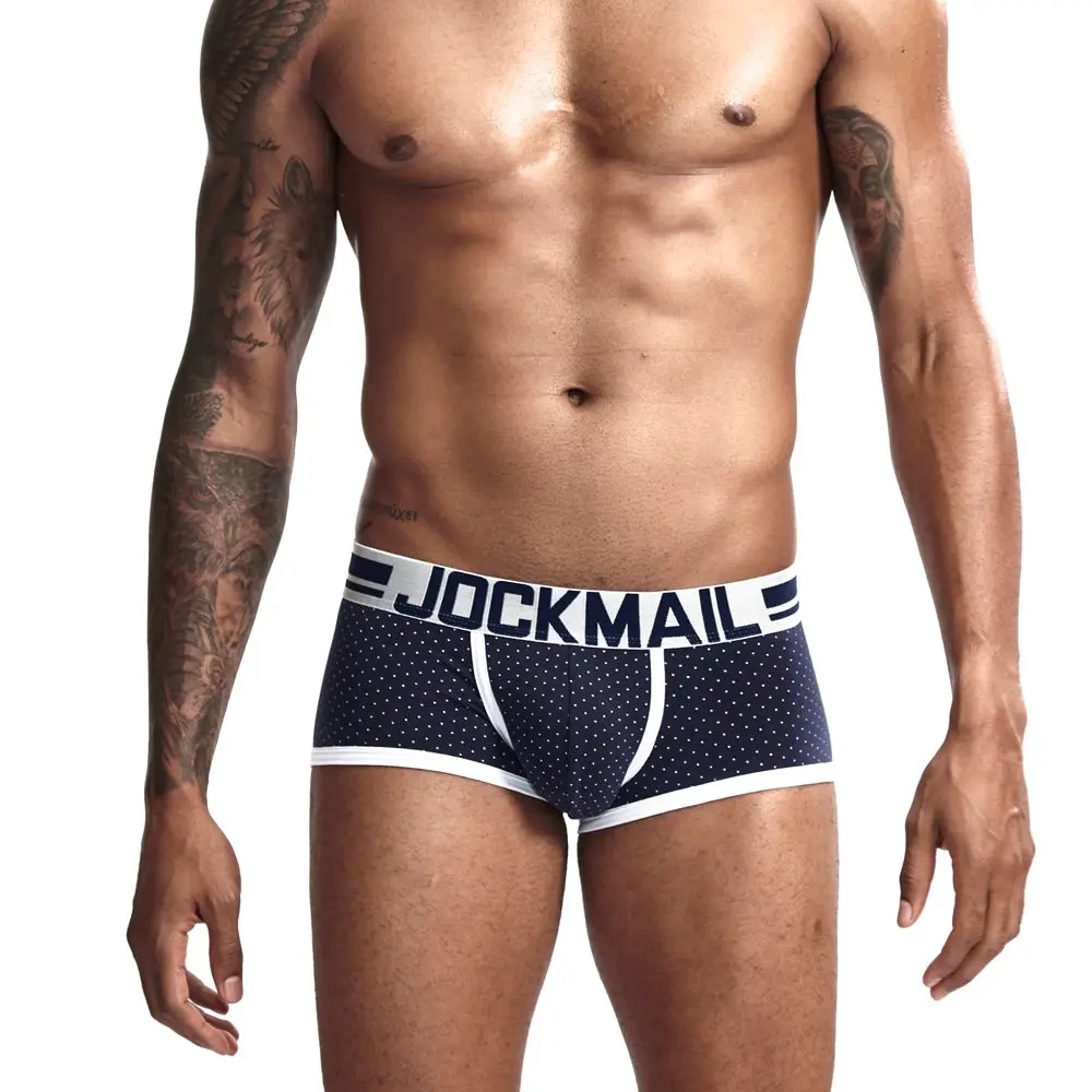 Бренд jockmail Мужское нижнее белье боксеры модная мужская одежда боксеры мужские Трусы calzoncillos