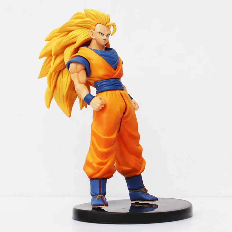 Dragon Ball Z герои Vol.2 Супер Саян 3 Son Фигурка «Гоку в действии» игрушка Goku Kakarotto ПВХ Модель Dolls16CM станет желанным подарком для друзей