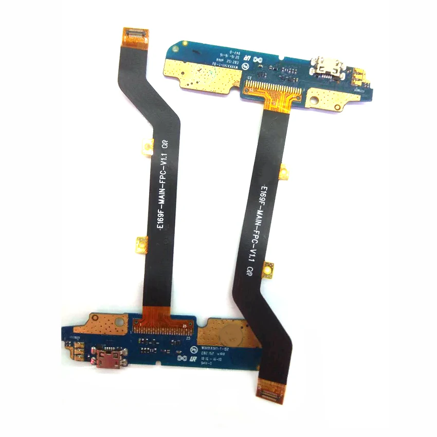Гибкий ленточный кабель для зарядного USB порта док станции ZTE BLADE X3 A452|Шлейфы