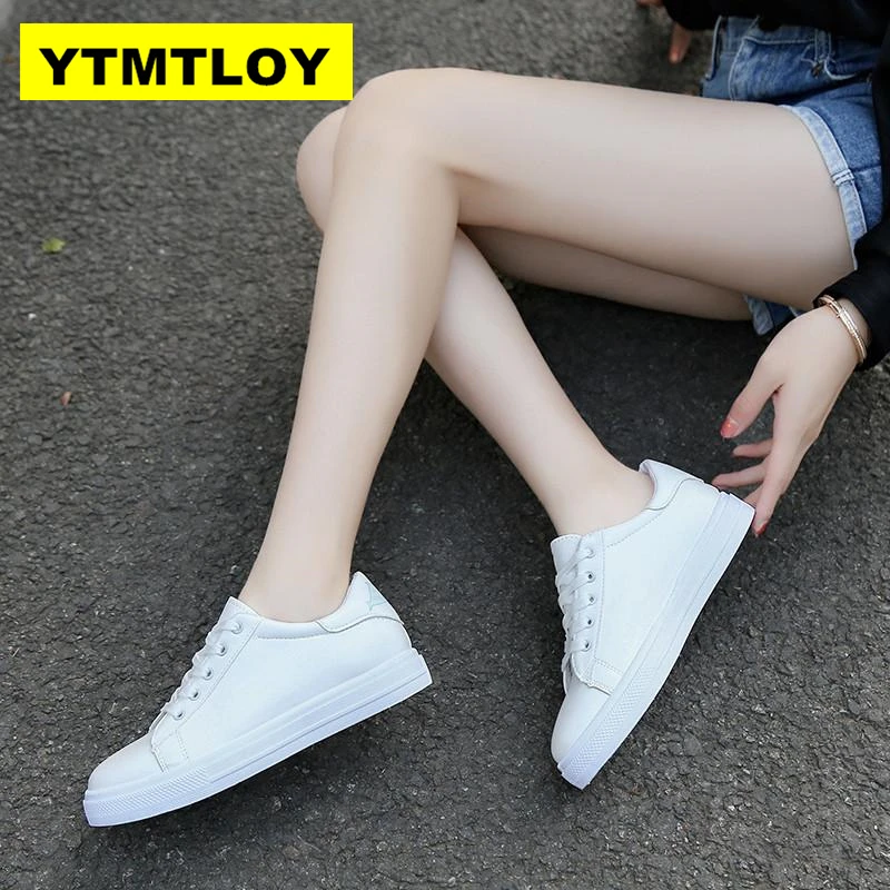 2019 Женская модная обувь из холста вулканизации Фирменная женская дышащего