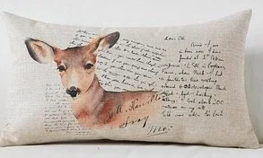 Hd Дикая природа буквы фотография олень птица Сова массажер декоративное