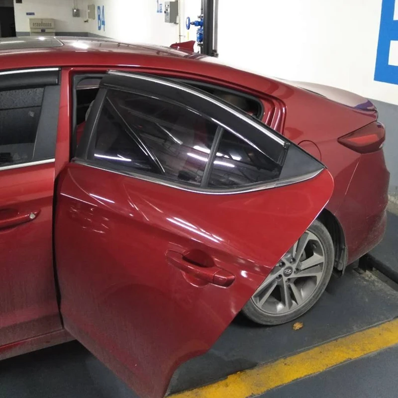 Подходит для hyundai Elantra 4 шт./компл. окна козырек Vent Оттенки Защита от солнца дождь дефлектор гвардии авто аксессуары
