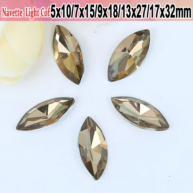 Свадебные Стразы кристаллы Стекло с сияющими блестками strass лошадь Средства