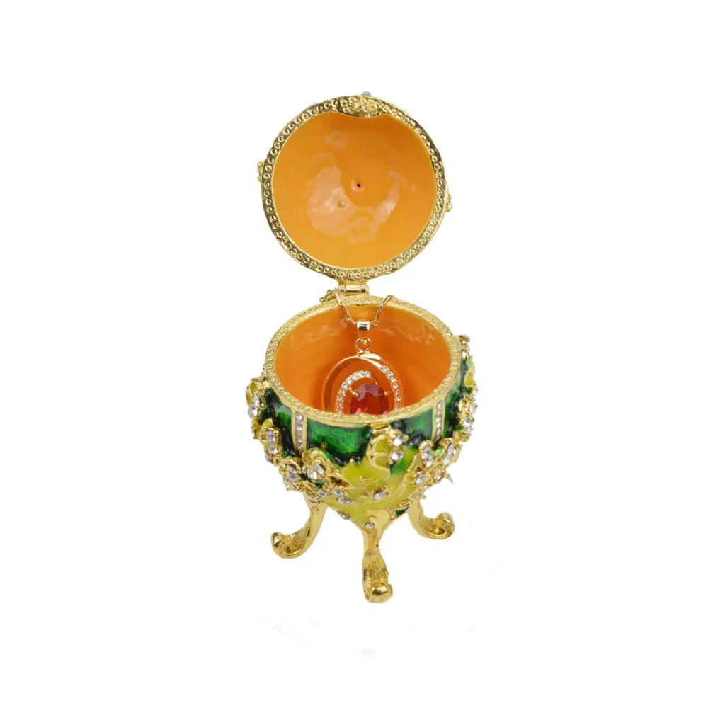 QIFU Новое поступление домашний декор Faberge яйцо 1898 ландыши копия яйца для домашнего декора
