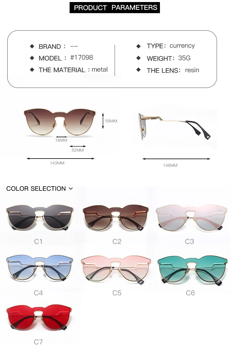 Мода 2017 г. кошачий глаз Для женщин Защита от солнца Очки красного цвета металла