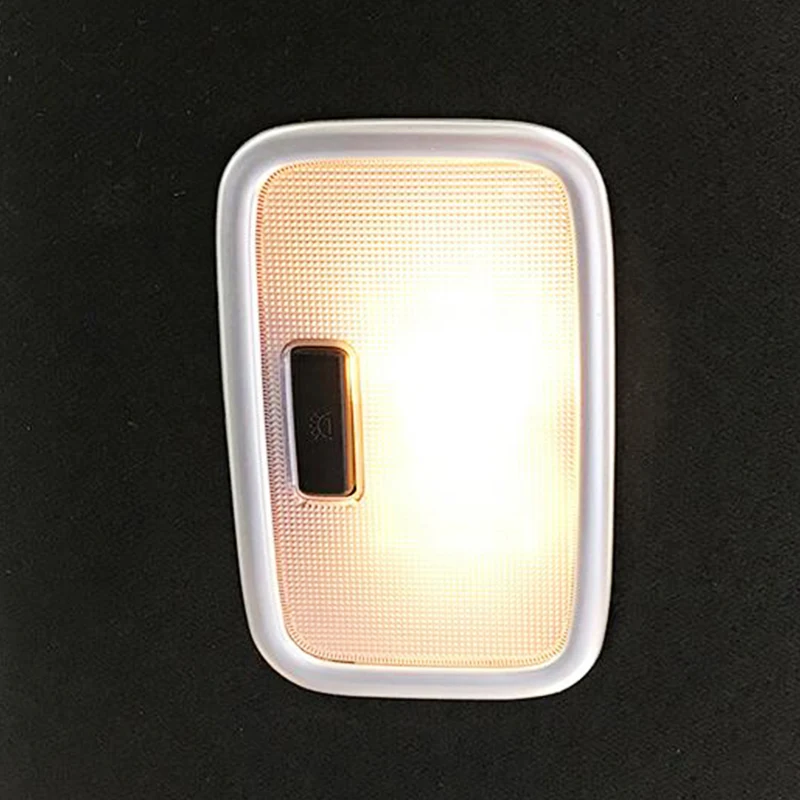 

ABS Matte For Hyundai Kona Encino 2018 2019 Accessories Car Rear Reading Lampshade Decoration Cover Trim Car Styling