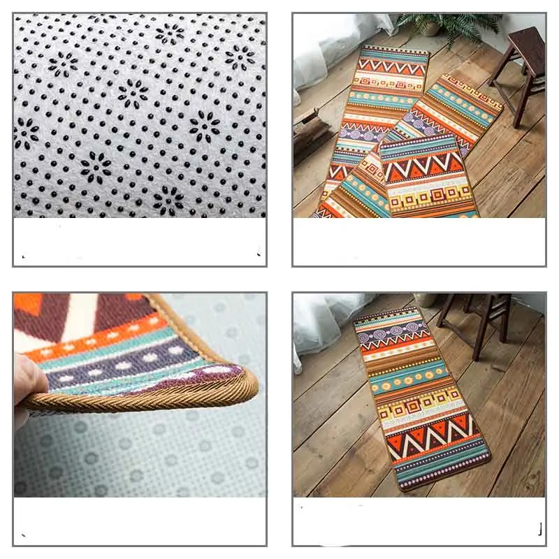 Кухонный Коврик для пола цветной детский коврик кровати мягкий толстый детской