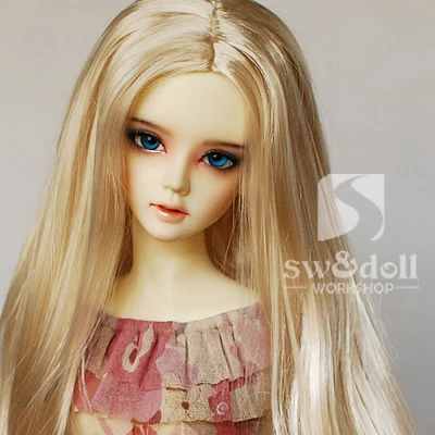 1/3 1/4 Размер парика для шарнирной куклы длинные волосы для BJD/SD аксессуары для куклы «сделай сам». В комплект не входят кукла, одежда, обувь и другие 16C1031 - Цвет: SM202