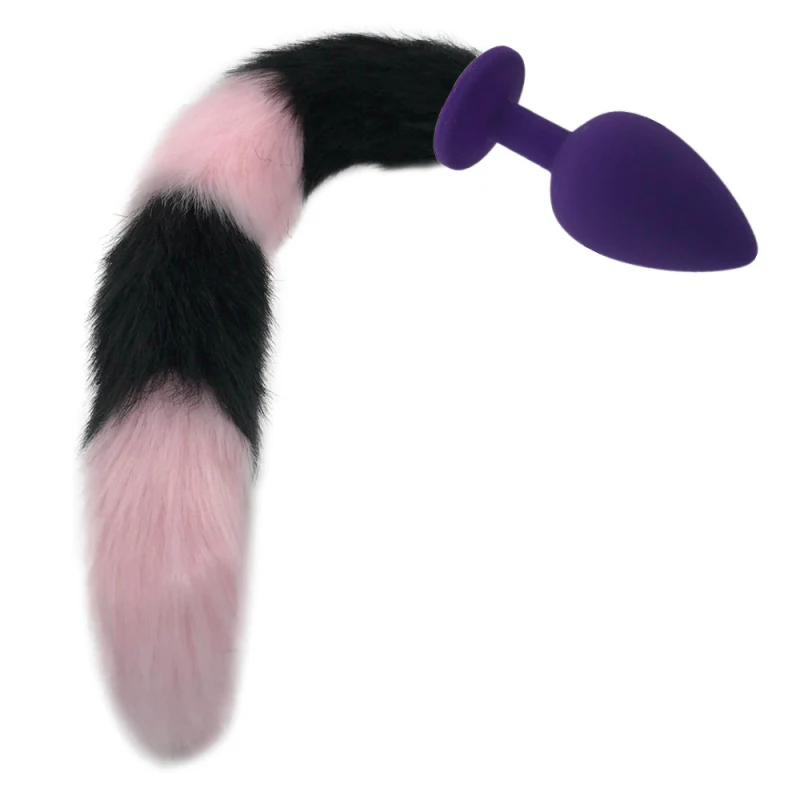 Анальные секс игрушки лисий хвост пушистый анальный расширитель Анальная пробка
