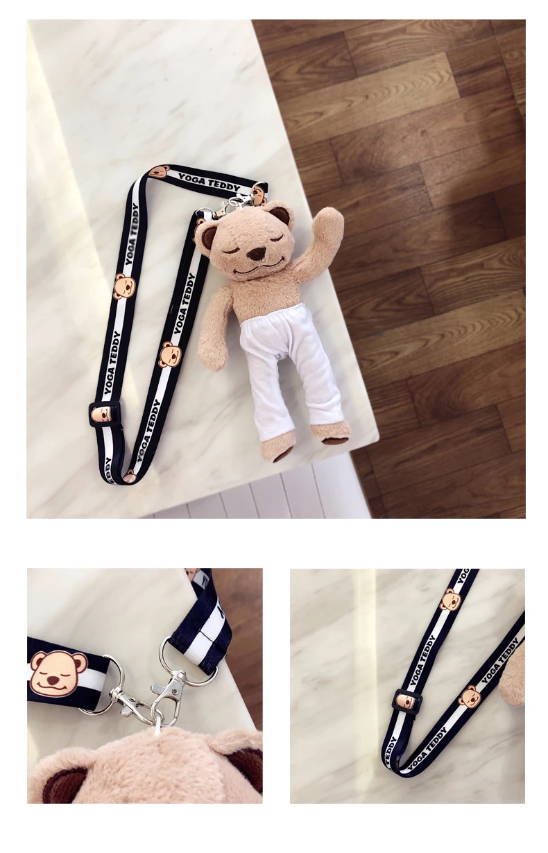 Yogi Bear чехол для телефона OnePlus7 7 Pro 6 6T милый пушистый зимний теплый пушистый чехол для телефона OnePlus5T Йога плюшевый медведь кукла