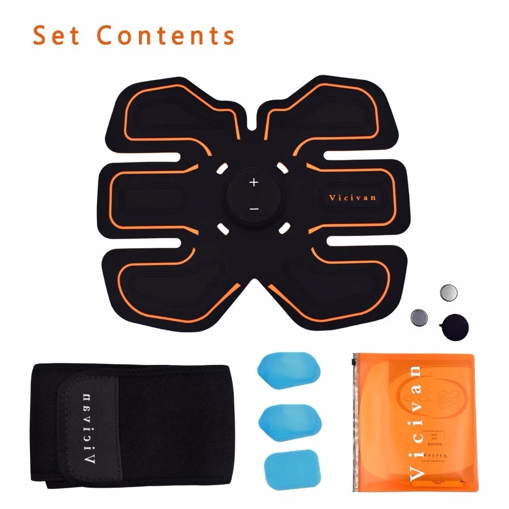 Тренажер для мышц Abs тонизирующий пояс живота тренажер ABS EMS Тонер фитнеса