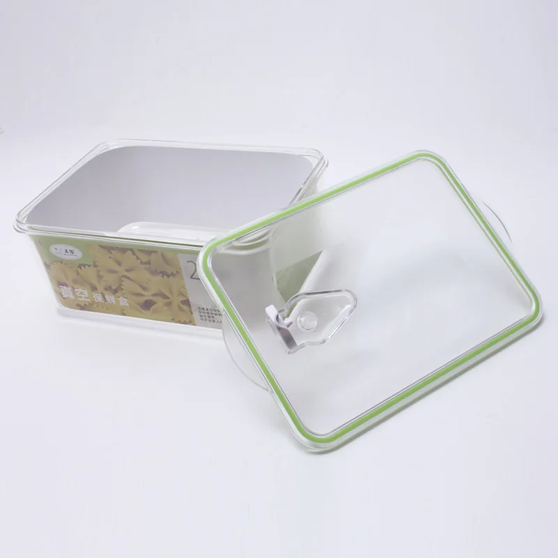 Свежая коробка для хранения холодильника еды вакуумный мешок пластиковый