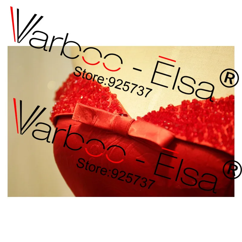 Женское атласное вечернее платье с открытыми плечами VARBOO_ELSA vestidos de noche largos