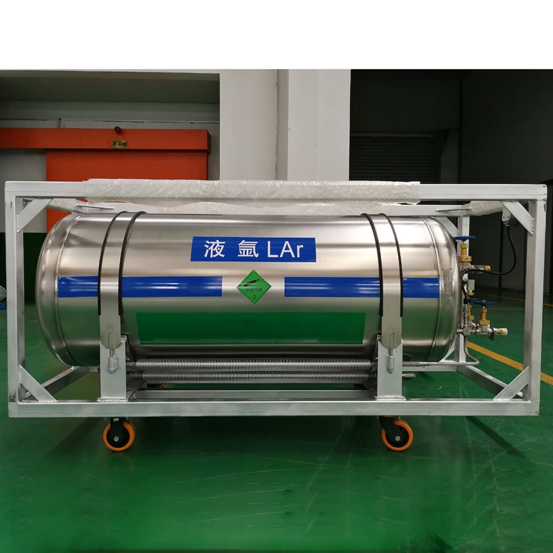 175L криогенный жидкостный цилиндр LN2/LAR/LO2 dewar/газовый баллон резервуар для