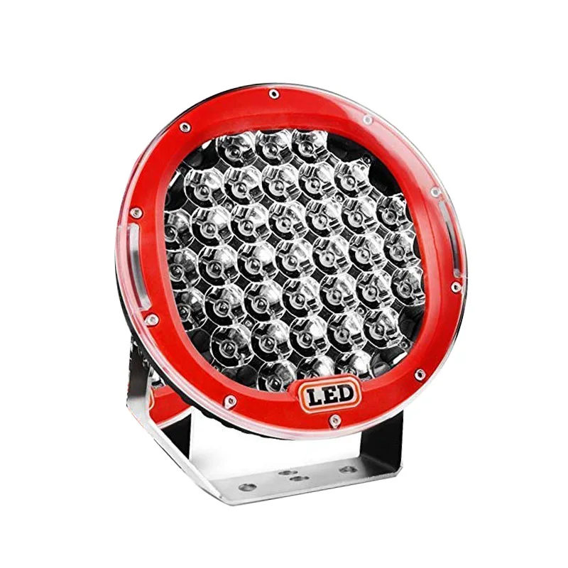 YOOERGOO 9 дюймов светодиодный рабочий светильник бар 96W 12V 24V Светильник Спот Наводнение для 4WD 4x4 автомобильный прицеп внедорожник Лодка ATV светодиодный