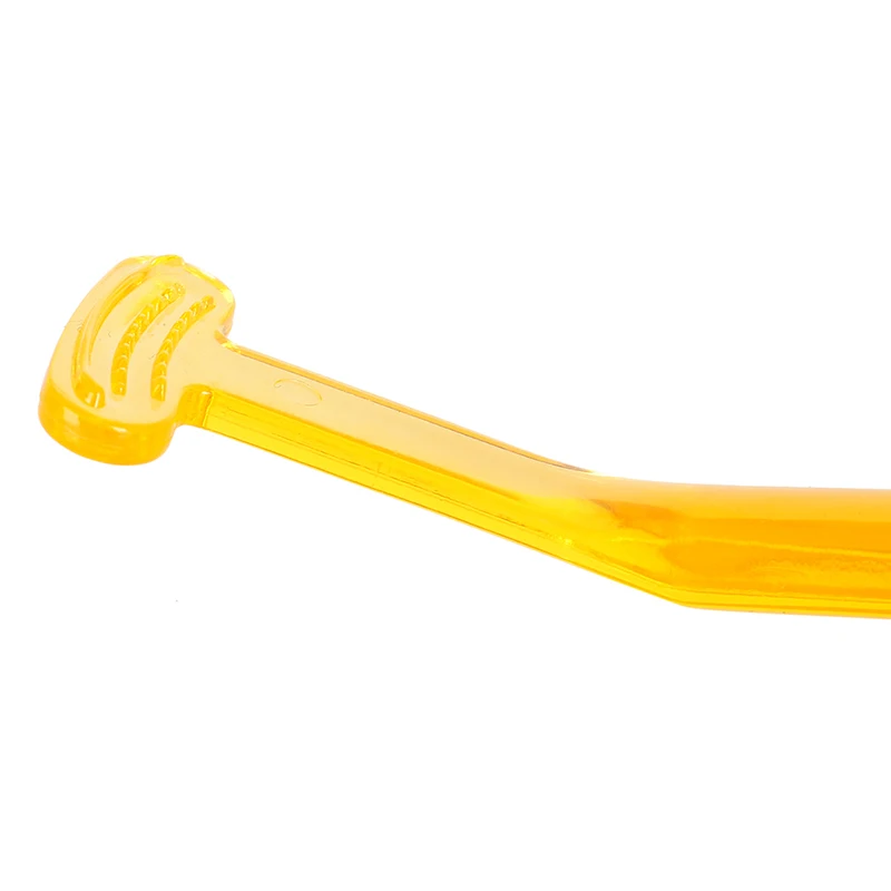 1PC Toothbrush Soft Tongue Scraper Brush Oral Hygiene Dental Cleaning Care 15.5cm |