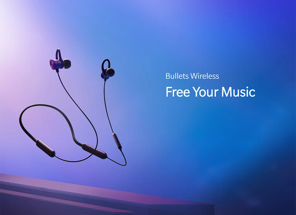Оригинальные беспроводные наушники Oneplus Bullets aptX с шейным ободком для Oneplus 6, музыкальные наушники со свободным зарядным устройством, bluetooth-наушники