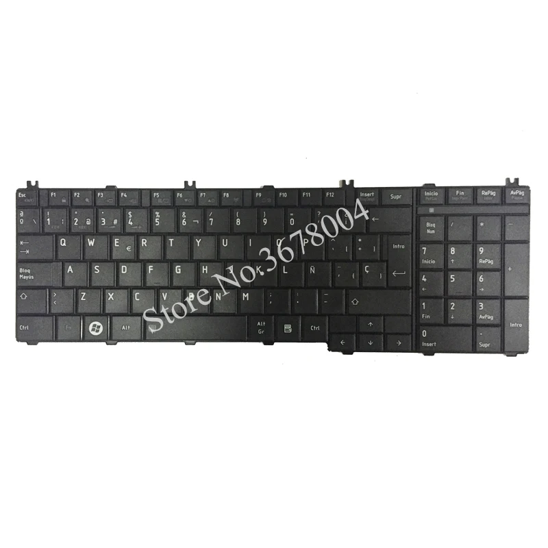 Новая клавиатура с испанской раскладкой для ноутбука Toshiba Satellite L755 L760 L770D L775 SP |