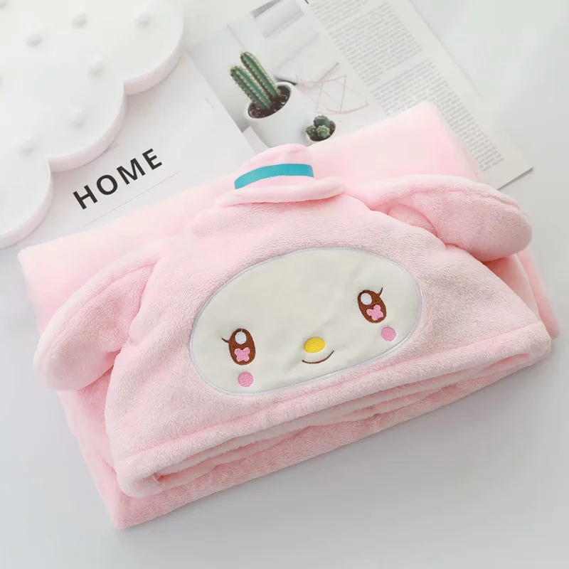 1 шт. 115 см мультяшная Милая шаль Cinnamoroll Melody twins star палантин маленькое Коралловое