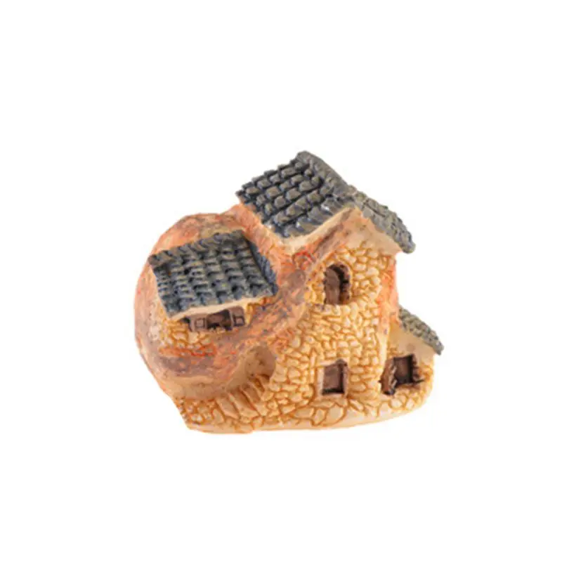 Мини домик для домиков ремесло микро ландшафтное украшение аксессуары фигурка