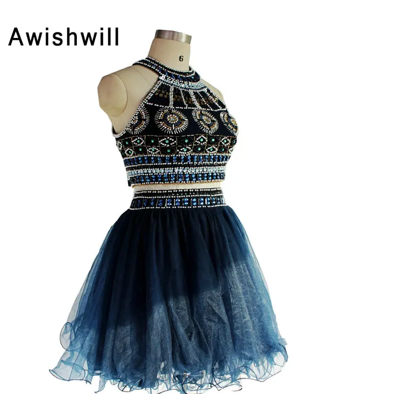 Новое поступление vestido de festa Curto De Luxo 2019 Короткое мини платье для выпускного вечера
