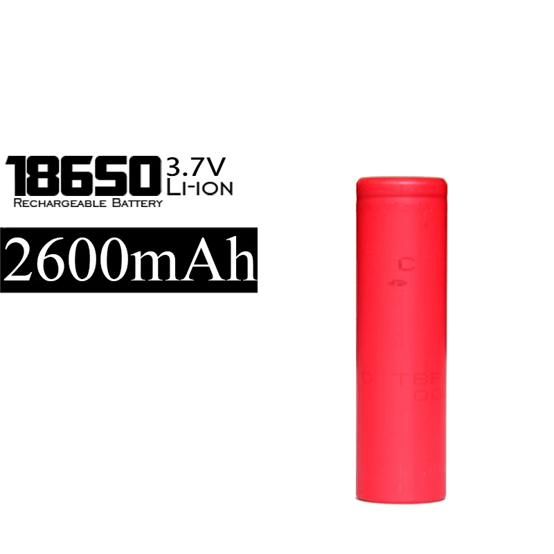 2 шт./лот 18650 3 7 в 2600 мАч перезаряжаемая литиевая батарея для Sanyo 1 * 803C зарядное