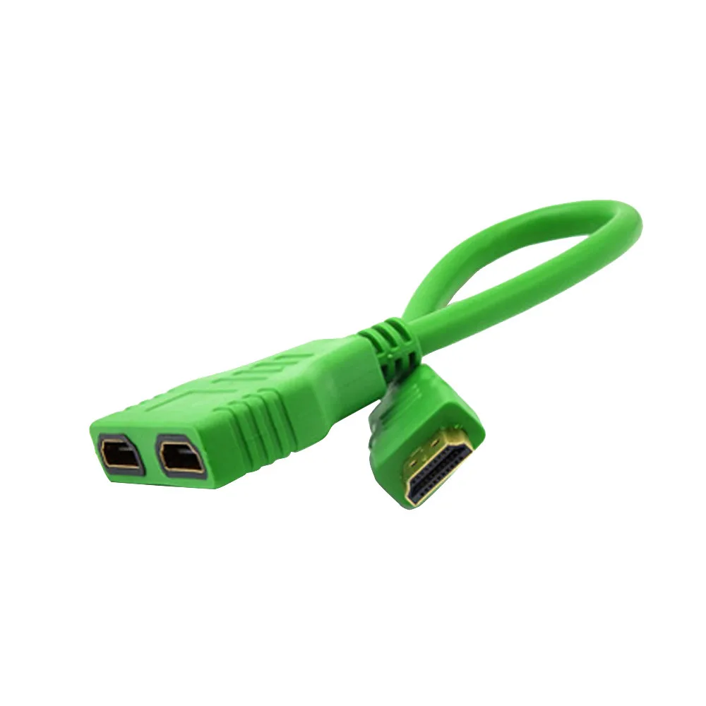 HDMI 1 2 раздельный двойной сигнальный адаптер кабель конвертера для видео ТВ HD tv