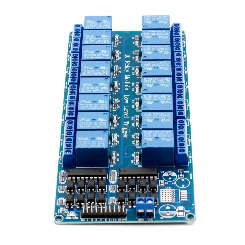 5 в 16 канальный релейный модуль для arduino ARM PIC AVR DSP электронная релейная пластина